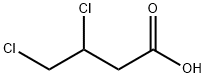 3,4-Dichlorobutanoic acid 结构式