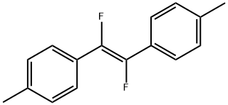 1,1'-[(1E)-1,2-二氟]双(4-甲苯基)乙烯 结构式