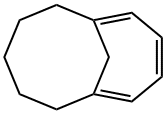 Bicyclo[5.4.1]dodeca-7,9,11(1)-triene 结构式