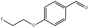 4-(2-FLUOROETHOXY)-BENZALDEHYDE 结构式
