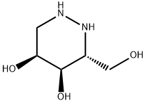 4,5-Pyridazinediol, hexahydro-3-(hydroxymethyl)-, (3R,4R,5S)- (9CI) 结构式