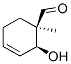 3-Cyclohexene-1-carboxaldehyde, 2-hydroxy-1-methyl-, (1R,2S)- (9CI) 结构式