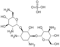 卡那霉素B硫酸盐 结构式
