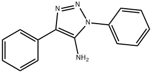 1,4-二苯基-1H-1,2,3-三唑-5-胺 结构式