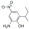 2-amino-6-butan-2-yl-4-nitro-phenol 结构式