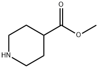 4-哌啶甲酸甲酯 结构式
