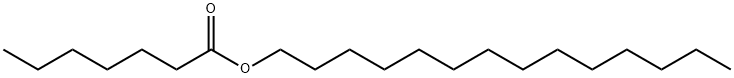 tetradecyl heptanoate 结构式