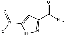 5-硝基-2H-吡唑-3-甲酰胺 结构式