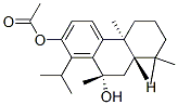 2,10-Phenanthrenediol, 4b,5,6,7,8,8a,9,10-octahydro-4b,8,8,10-tetramethyl-1-(1-methylethyl)-, 2-acetate, (4bS,8aS,10S)- 结构式
