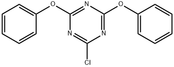 2,4-Diphenoxy-6-chloro-1,3,5-triazine 结构式