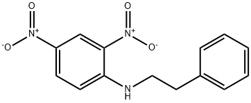N-(2-Phenylethyl)-2,4-dinitroaniline 结构式