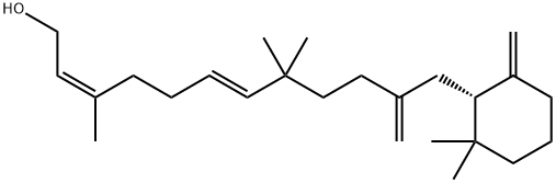 (2Z,6E)-11-[[(S)-2,2-Dimethyl-6-methylenecyclohexyl]methyl]-3,8,8-trimethyl-2,6,11-dodecatrien-1-ol 结构式