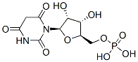 1-(5'-phospho-beta-D-ribofuranosyl)barbituric acid 结构式