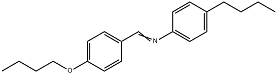 p-丁氧基苄烯-p-丁胺 结构式
