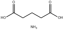 戊二酸铵 结构式