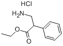 3-氨基-2-苯基丙酸盐酸盐乙酯 结构式