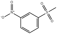 1-甲砜基-3-硝基苯 结构式