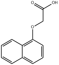 1-萘氧基乙酸 结构式