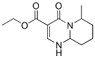 1,6,7,8,9,9a-Hexahydro-6-methyl-4-oxo-4H-pyrido[1,2-a]pyrimidine-3-carboxylic acid ethyl ester 结构式