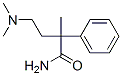4-(Dimethylamino)-2-methyl-2-phenylbutyramide 结构式