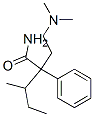 2-[2-(Dimethylamino)ethyl]-3-methyl-2-phenylvaleramide 结构式