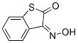 2,3-Dihydro-3-(hydroxyimino)benzo[b]thiophen-2-one 结构式