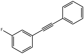 1-FLUORO-3-(2-PHENYLETHYNYL)BENZENE 结构式
