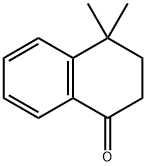 4,4-二甲基-3,4-二氢萘-1(2H)-酮 结构式