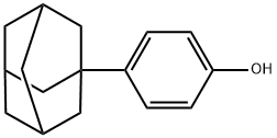 4-(1-金刚烷基)苯酚 结构式