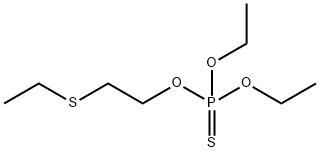 O,O-二乙基-O-(2-(乙硫基)乙基)磷酸酯 结构式