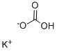 Potassium bicarbonate 结构式