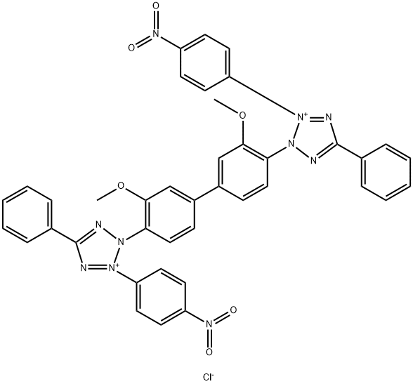 氯化硝基四氮唑兰 结构式