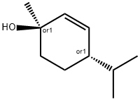 trans-4-(isopropyl)-1-methylcyclohex-2-en-1-ol 结构式