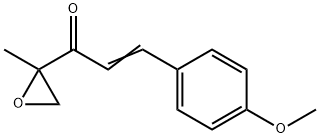 3-(4-METHOXYPHENYL)-1-(2-METHYLOXIRAN-2-YL)PROP-2-EN-1-ONE 结构式