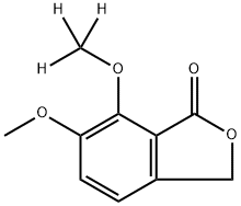 Meconin-d3 结构式