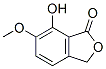 7-hydroxy-6-methoxyphthalide 结构式