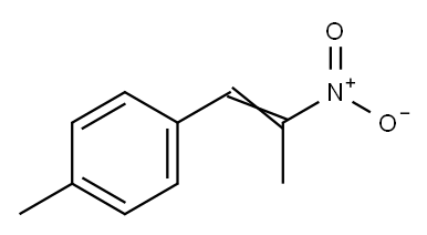 1-(4-甲基苯基)-2-硝基丙烯 结构式