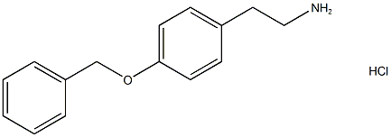 2- [4-(苄氧基)苯基]乙-1-胺盐酸盐 结构式