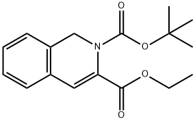 2-叔丁基 3-乙基 异喹啉-2,3(1H)-二甲酸酯 结构式