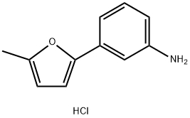 3-(5-METHYL-FURAN-2-YL)-PHENYLAMINE 结构式