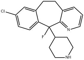 11-氟地氯雷他定 结构式
