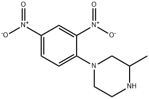 1-(2,4-二硝基苯基)-3-甲基哌嗪盐酸盐 结构式