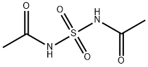 N-(acetylsulfamoyl)acetamide 结构式