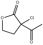 Α-氯代乙酰基-Γ-丁内酯 结构式
