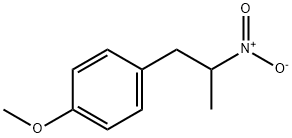 1-(4-甲氧基苯基)-2-硝基丙烷 结构式