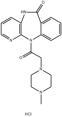 盐酸哌仑西平 结构式