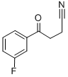 4-(3-FLUOROPHENYL)-4-OXOBUTYRONITRILE 结构式