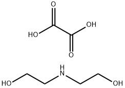 bis(2-hydroxyethyl)ammonium hydrogen oxalate 结构式