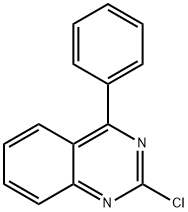 2-氯-4-苯基喹唑啉 结构式