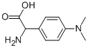 AMINO-(4-DIMETHYLAMINO-PHENYL)-ACETIC ACID 结构式